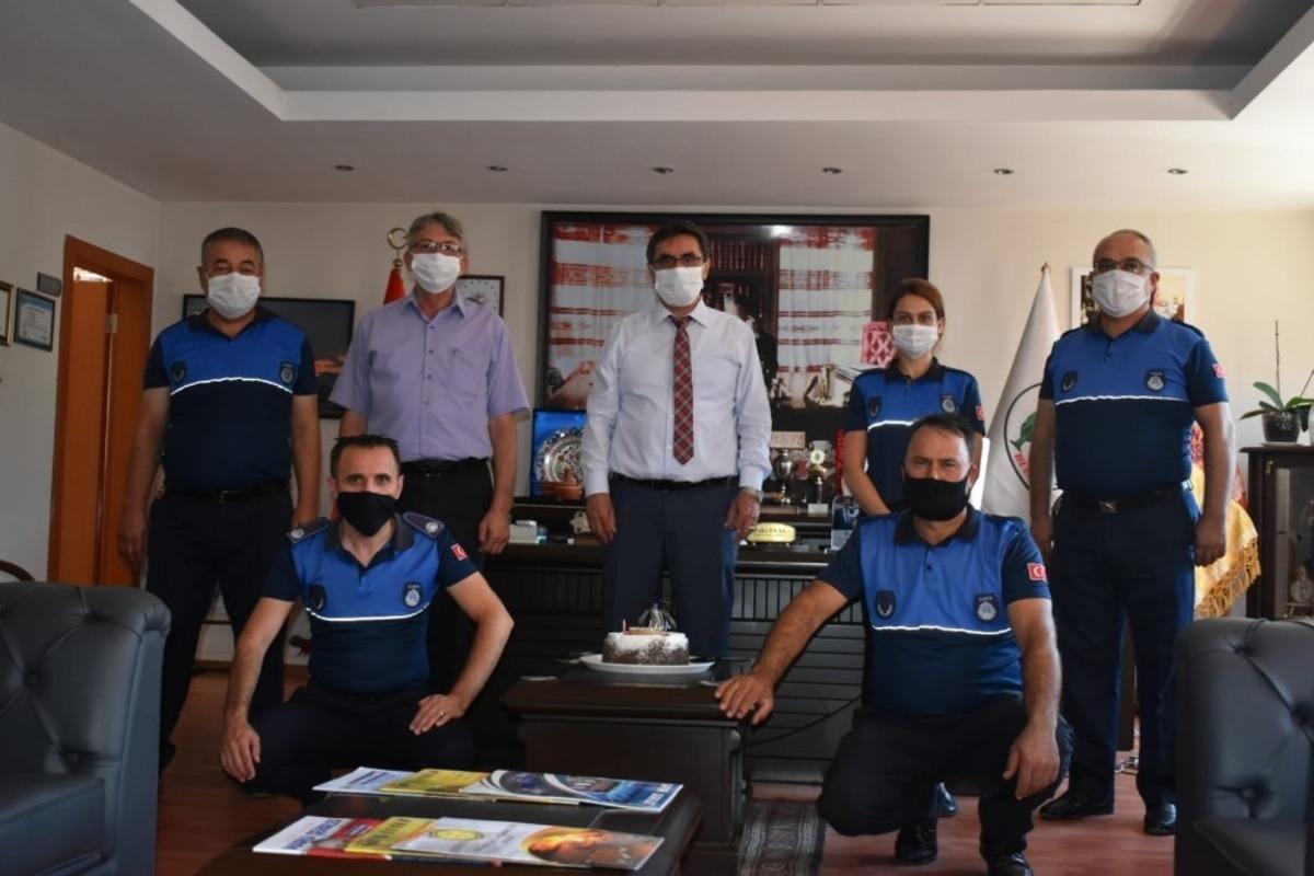 Başkan İnal Zabıta Haftası&rsquo;nı kutladı