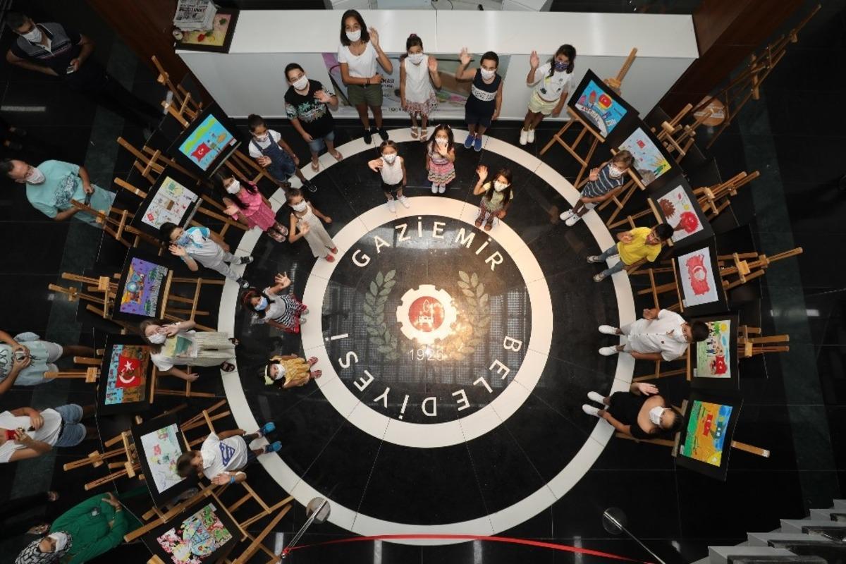 &Ccedil;ocukların hayal g&uuml;c&uuml;yle &ldquo;B&uuml;y&uuml;k Zafer&rdquo;