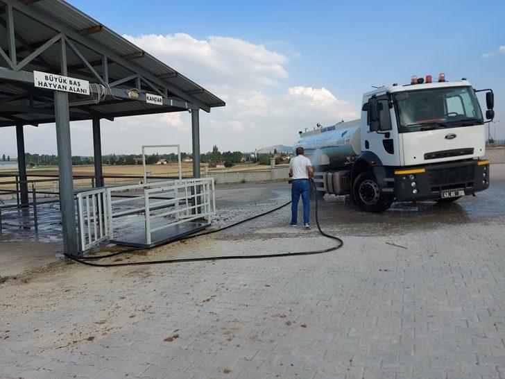 Aslanapa’da dezenfekte çalışmaları G2