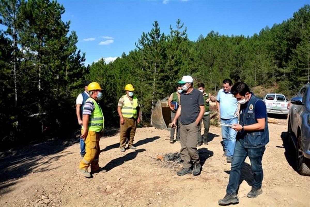 M&uuml;d&uuml;r Keskin: &ldquo;Orman yolları, yangınlarda hızlı ve etkin m&uuml;dahaleyi m&uuml;mk&uuml;n kılmaktadır&rdquo;