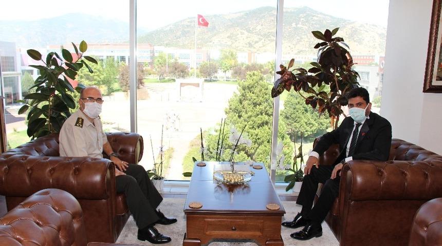 Garnizon Komutanı Personel Albay Başer&rsquo;den AD&Uuml;&rsquo;ye ziyaret