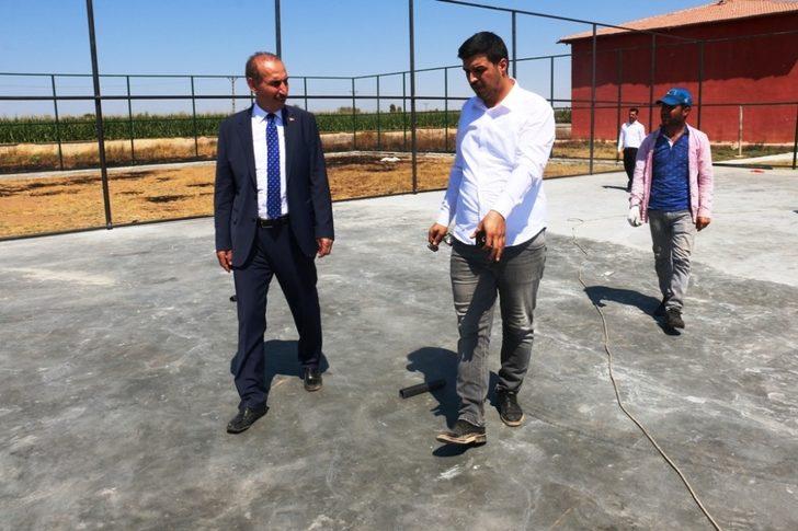 Akçakale kırsalında spor tesisi atağı G2