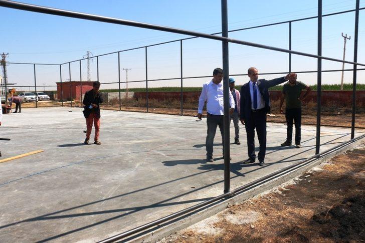 Akçakale kırsalında spor tesisi atağı G3