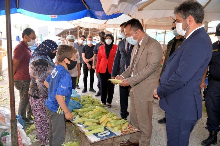Vali Şentürk’ten Gölpazarı pazarında Covid 19 denetimi G2