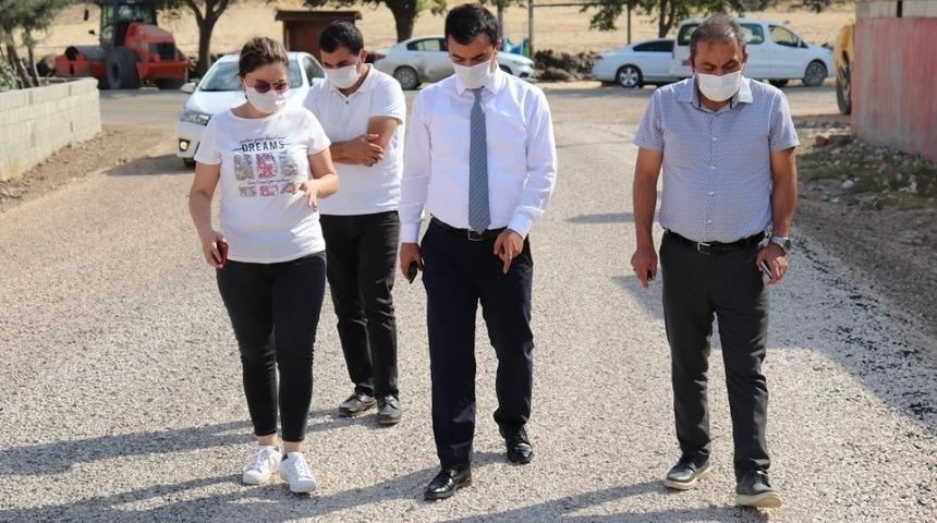 K&ouml;ylerde Asfalt &ccedil;alışmaları s&uuml;r&uuml;yor