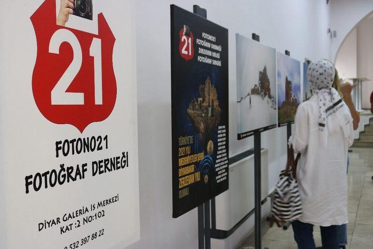 Zerzevan Kalesinde dört mevsim çekilen fotoğraflar, sergilendi G1