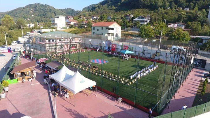 Kaynaşlı Belediyesi spor tesisi açıldı G3