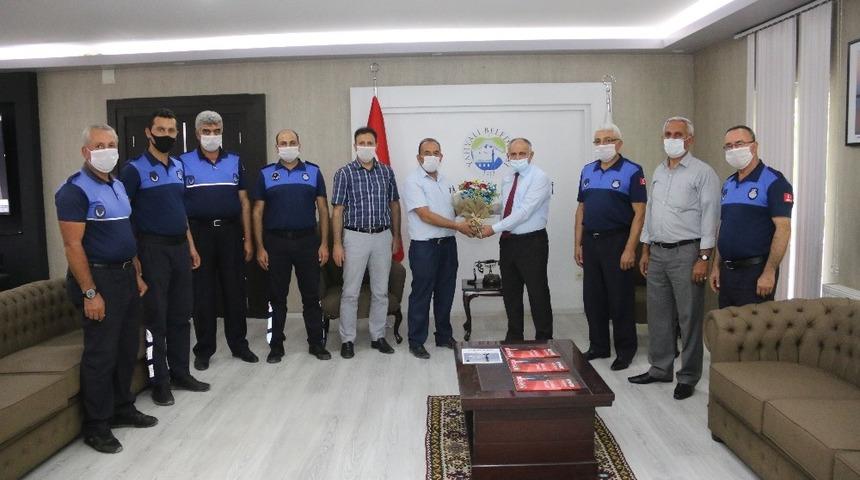 Başkan &Ouml;zt&uuml;rk, Zabıta Haftası&rsquo;nı personeliyle kutladı