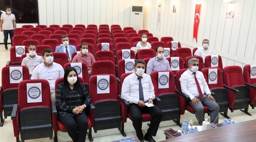 Okullarda korona virüs tedbirleri görüşüldü