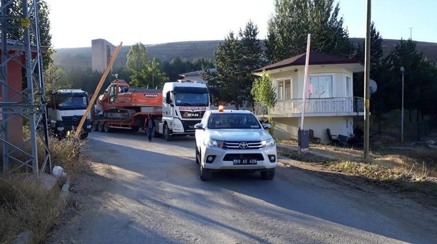 Bayburt&rsquo;tan Giresun&rsquo;a destek