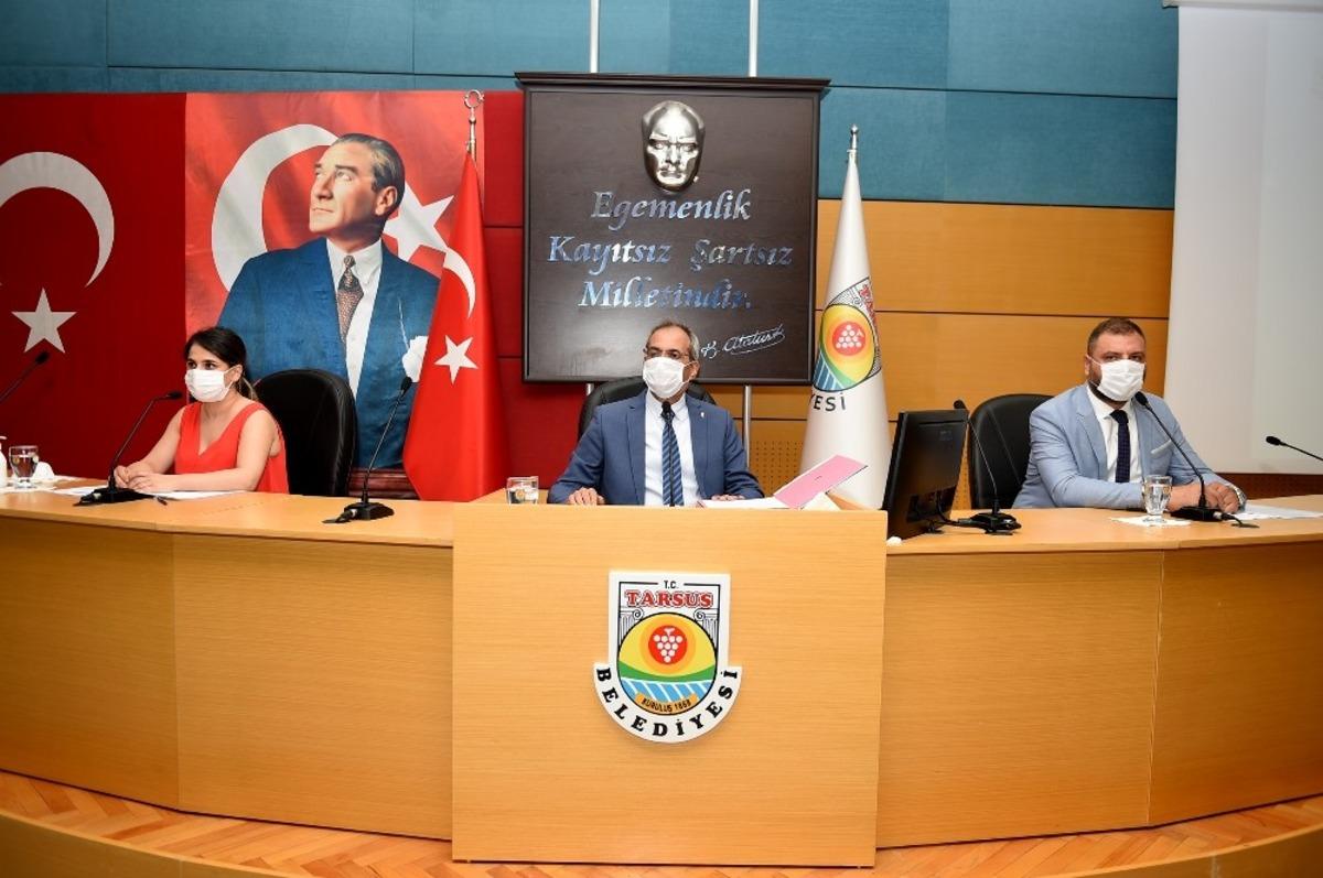 Tarsus Belediye Meclisi Eyl&uuml;l Ayı Olağan Toplantısı yapıldı