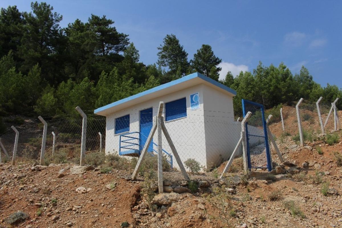 Manavgat&rsquo;ta 10 mahalleye i&ccedil;me suyu deposu yapılıyor