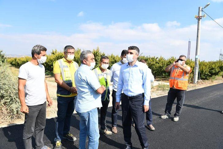 Lapseki’de sahil yolu asfaltlama çalışmaları tamamlanıyor G3