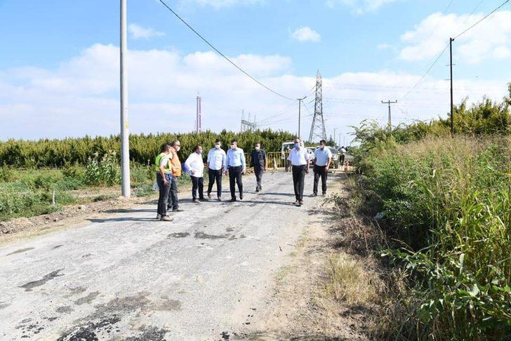 Lapseki’de sahil yolu asfaltlama çalışmaları tamamlanıyor G4