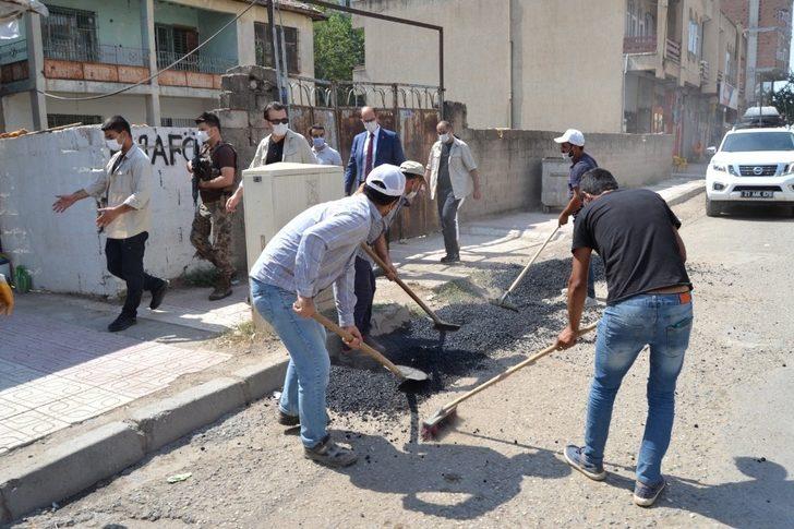 Bismil’de asfalt çalışmaları sürüyor G2