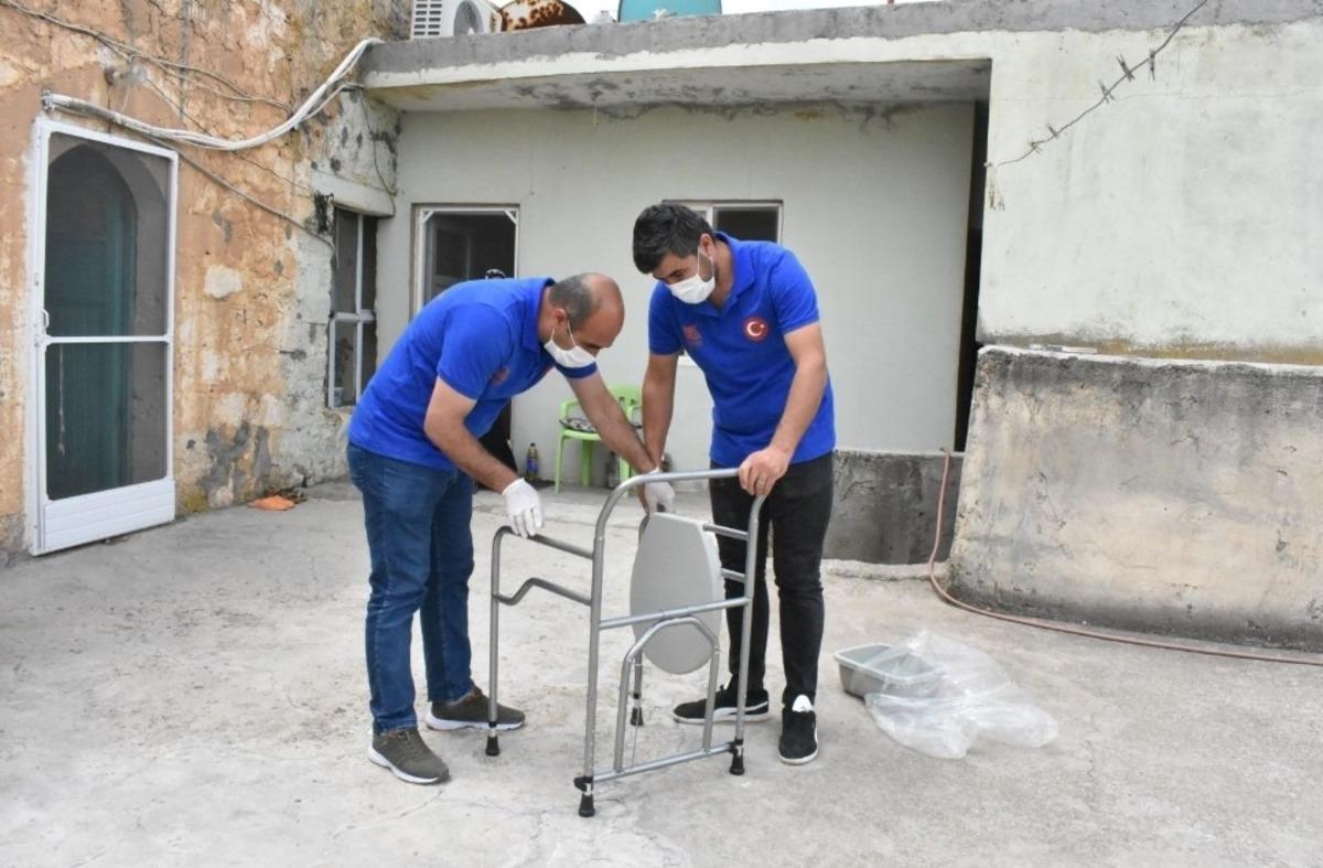Mardin B&uuml;y&uuml;kşehir Belediyesi engelli vatandaşların yanında