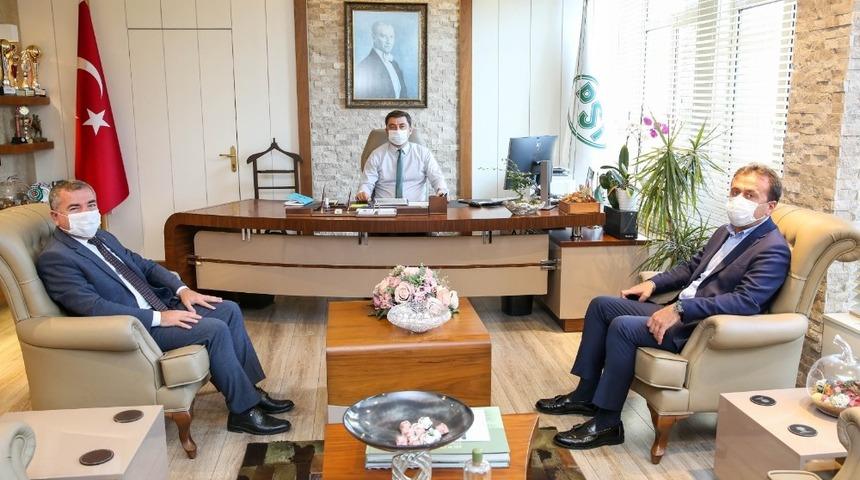 Başkan &Ouml;zdemir: "SASKİ ve DSİ&rsquo;ye il&ccedil;emizin taleplerini ilettik"