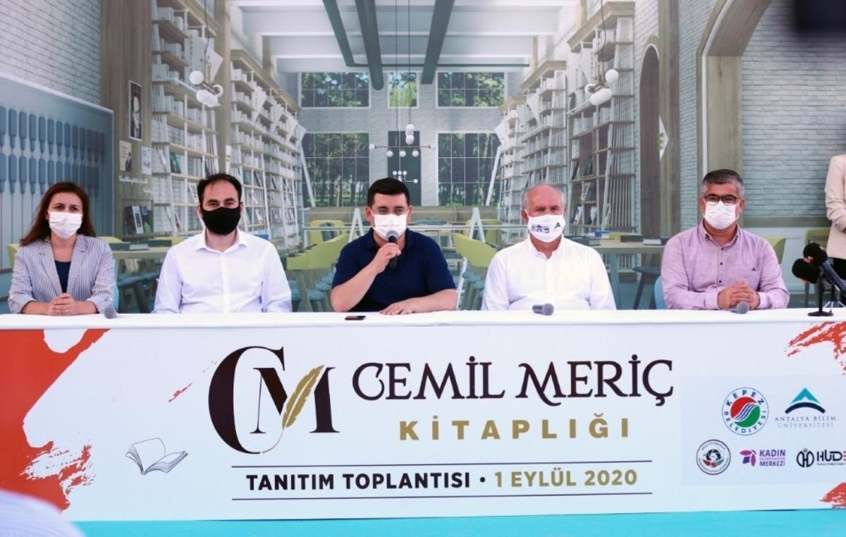 Cemil Meri&ccedil; M&uuml;ze Kitaplığı i&ccedil;in kitap bağış başlatıldı