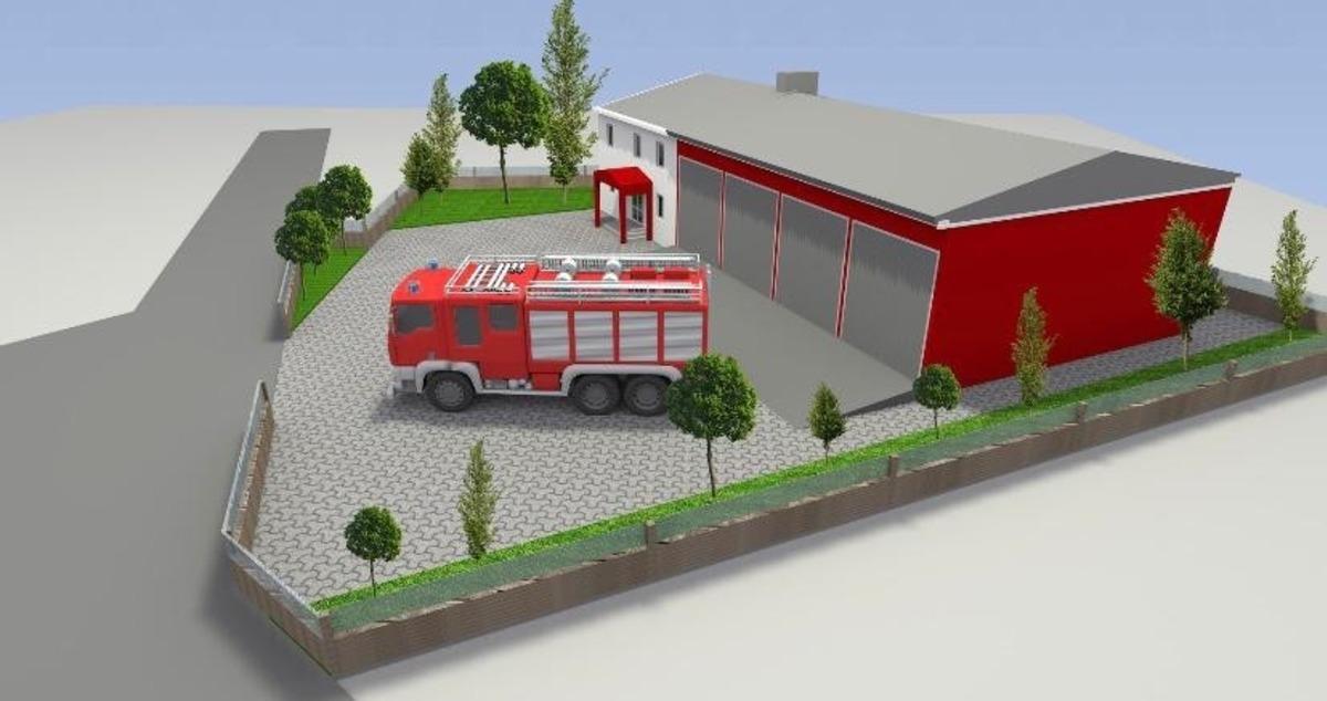 Başkale itfaiye binası yenileniyor