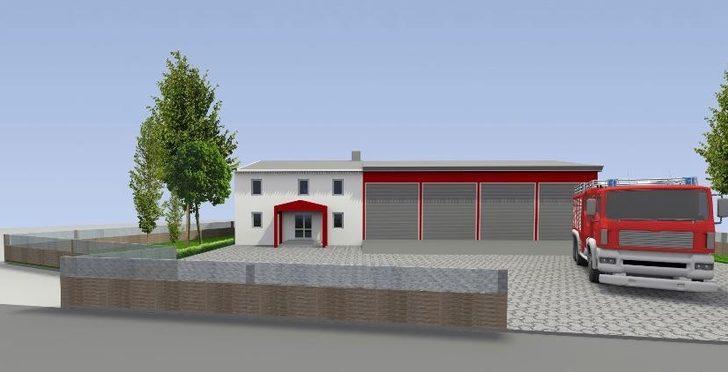 Başkale itfaiye binası yenileniyor G3