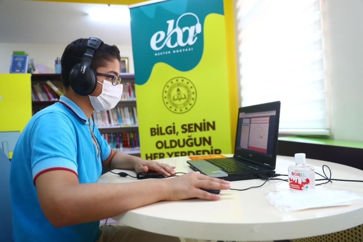 Bağcılar&rsquo;da 7 alanda EBA Destek Noktası a&ccedil;ıldı