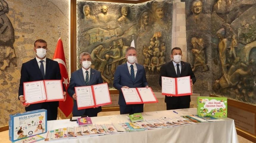 Şahinbey belediyesinden anaokullarına 345 bin kitap