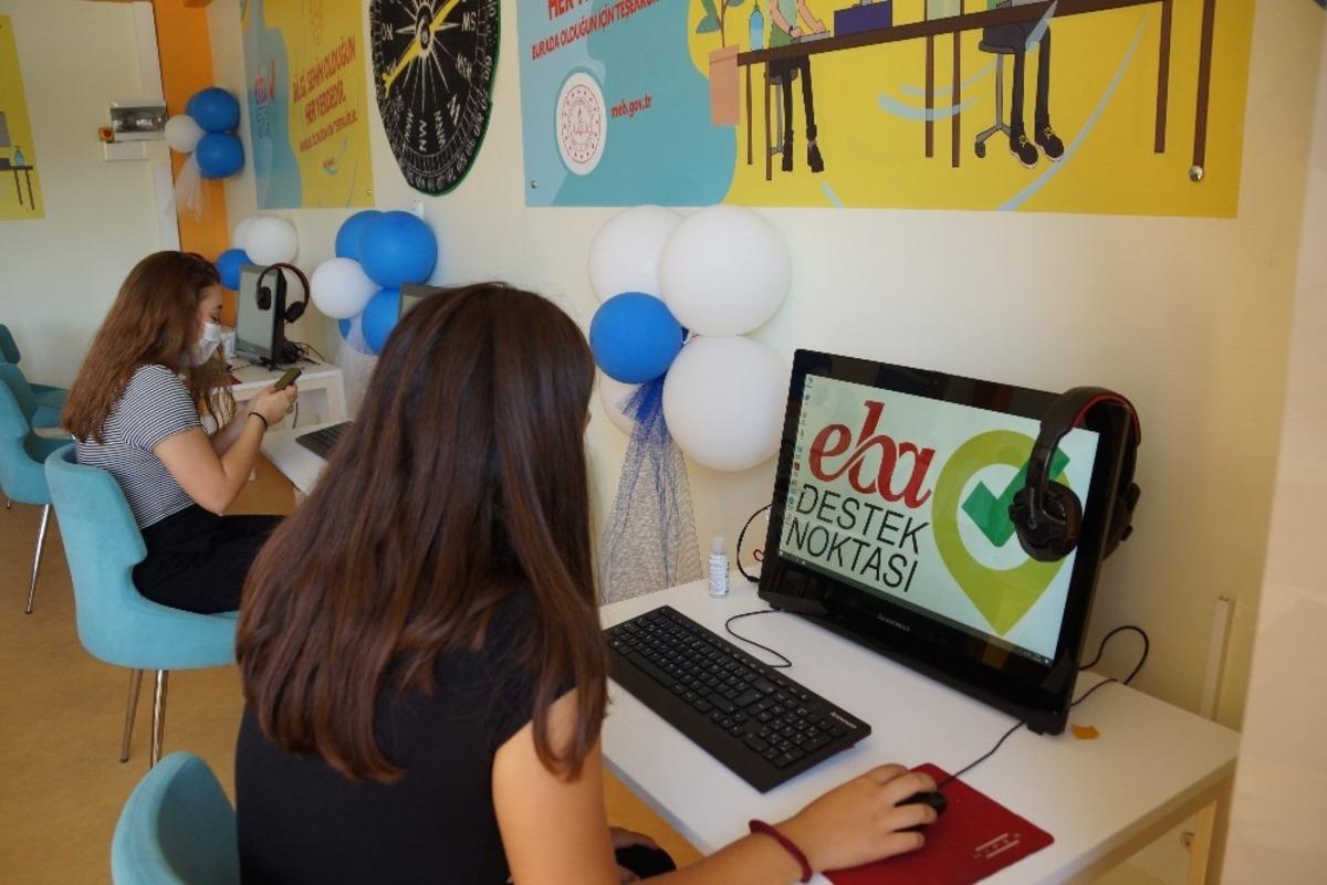 Aydın&rsquo;da EBA Destek Noktası&rsquo;nın a&ccedil;ılışı yapıldı