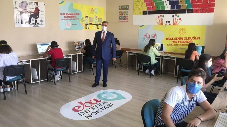 Van&rsquo;da 101 okulda 140 EBA destek noktası oluşturuldu