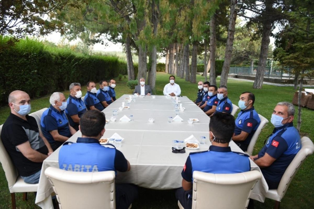 Başkan Aşgın, Zabıtaların haftasını kutladı