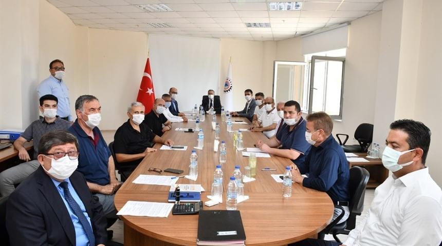 Silifke-OSB M&uuml;teşebbis Heyet Toplantısı Vali Su başkanlığında ger&ccedil;ekleştirildi