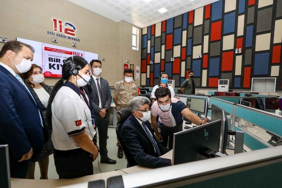 Van&rsquo;da 112 acil &ccedil;ağrılarda tek numara oldu