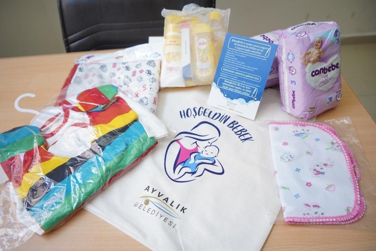 Ayvalık&rsquo;ta Aramıza Hoş Geldin Bebek Projesi hayata ge&ccedil;irildi