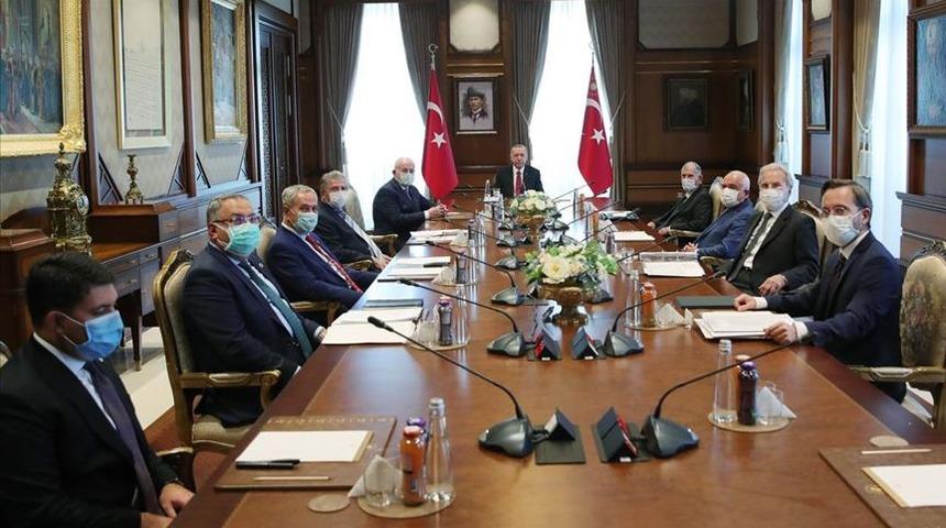 Cumhurbaşkanlığı Y&uuml;ksek İstişare Kurulu Erdoğan başkanlığında toplandı