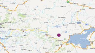 Muş'ta 3.7 b&uuml;y&uuml;kl&uuml;ğ&uuml;nde deprem