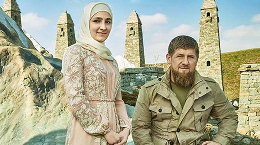 &Ccedil;e&ccedil;enistan lideri Kadirov 22 yaşındaki kızını bakan yardımcısı yaptı