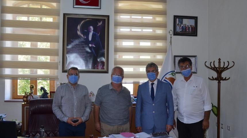 Edremit Belediyesi’nden Gömeç Belediyesi’ne ziyaret