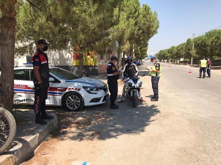 Jandarmadan motosikletlere yönelik özel denetim G4