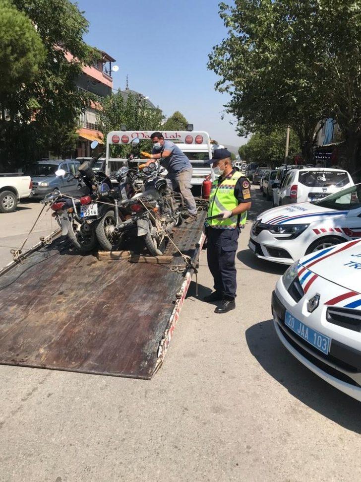 Jandarmadan motosikletlere yönelik özel denetim G5