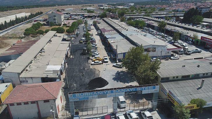 Burhaniye sanayi sitesi yenileniyor G1