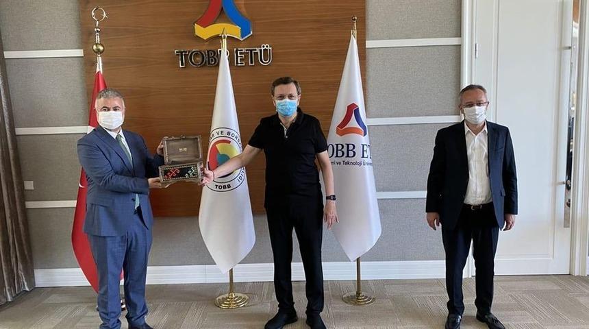 TOG&Uuml; ile TOBB ET&Uuml; arasında işbirliği &ouml;n g&ouml;r&uuml;şmesi yapıldı