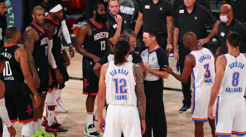 NBA play-off turunda Houston Rockets yarı finale çıktı