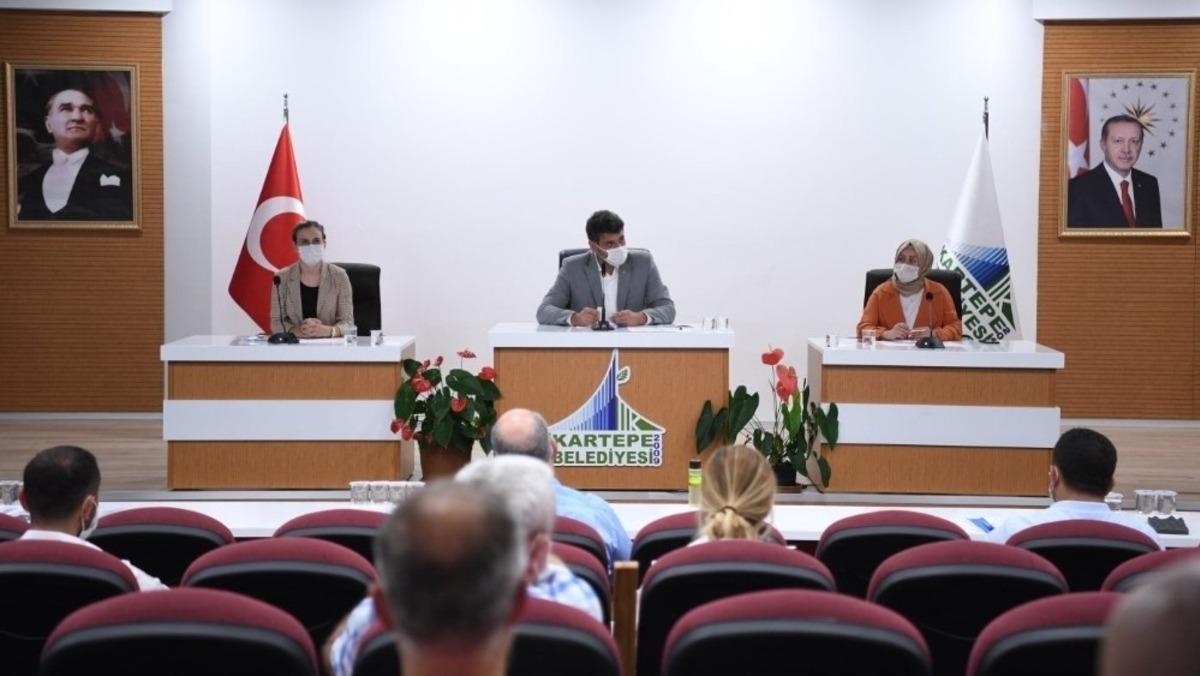 Kartepe meclisinde 4 g&uuml;ndem maddesi karara bağlandı