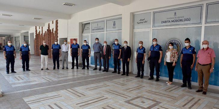 Ataç ve Çakırözer’den zabıta personeline kutlama G1