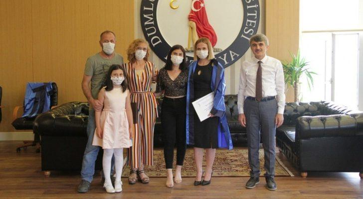 DPÜ mezuniyet törenleri devam ediyor G1