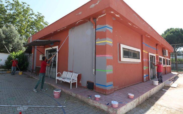 Turgutlu Belediyesi ekiplerinden yol ve ağaçlandırma çalışması G3