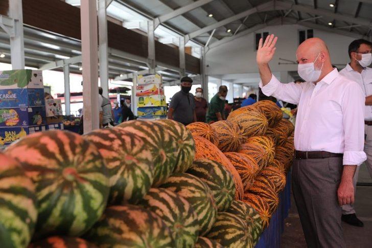 Başkan Çolakbayrakdar’dan pazarda korona virüs denetimi G2