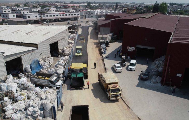 Traktörcüler Sitesi yolu ve Metal Sanayi Sitesi’nin yolları asfalta kavuştu G2