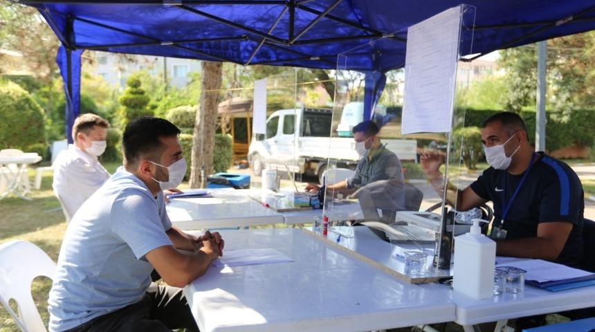 Gebze&rsquo;de Zabıta başvuruları s&uuml;r&uuml;yor