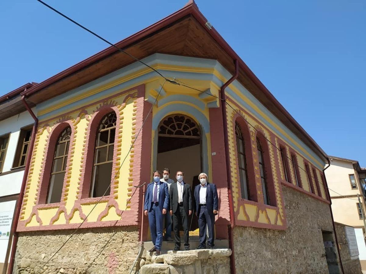 Rekt&ouml;r Beydemir, Kelemcioğlu Konağı&rsquo;nda incelemelerde bulundu