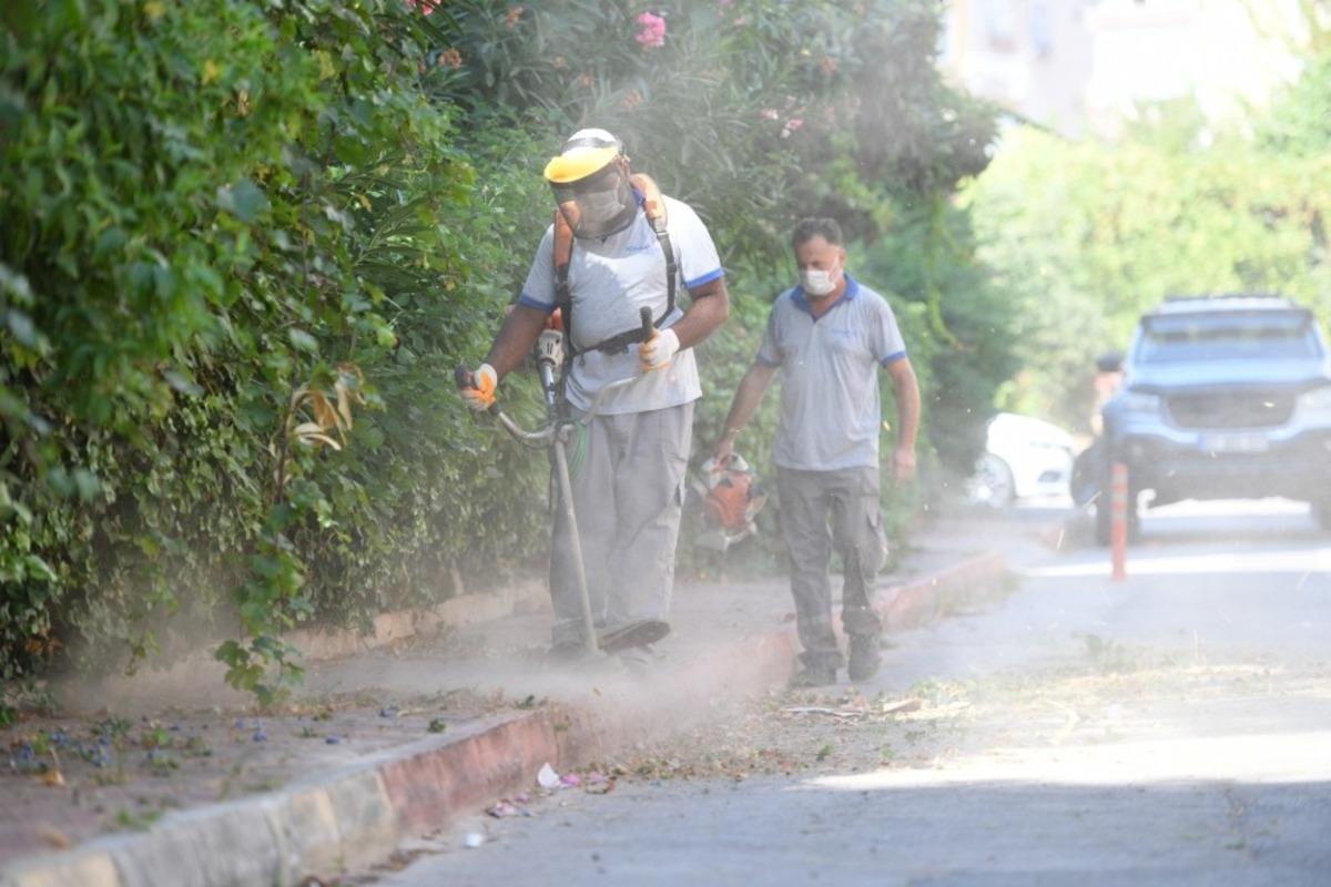 Konyaaltı sokakları pırıl pırıl